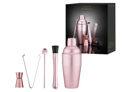 Aurora Blush 5pc Cocktail Set